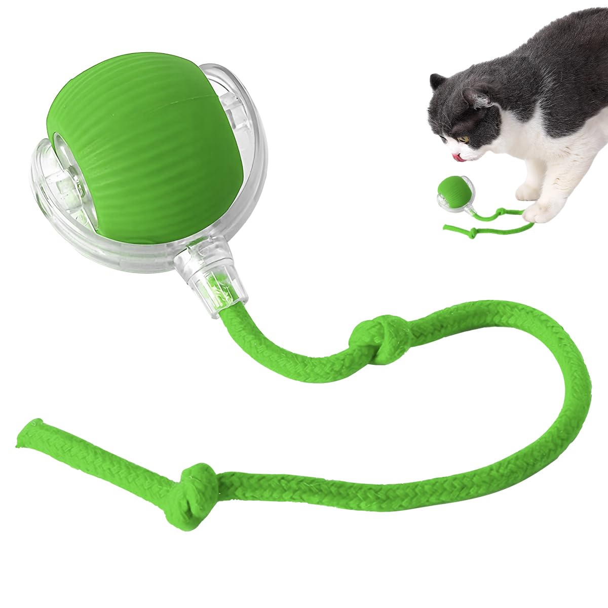2026 Smart Motion Cat Ball - Indoor Self-Rolling Toy for Cats and Dogs