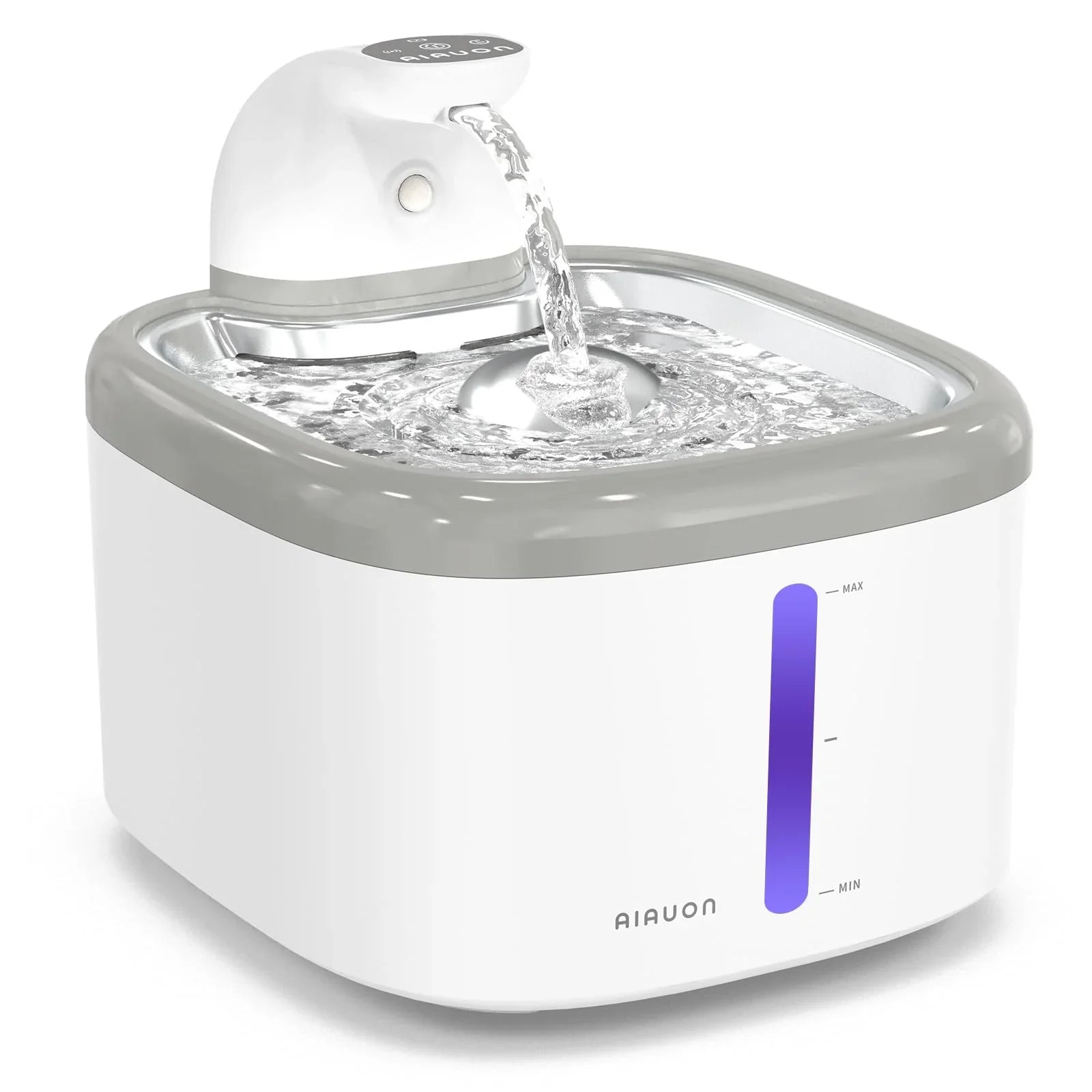 AIAUON Cordless 3-Mode Smart Pet Water Fountain