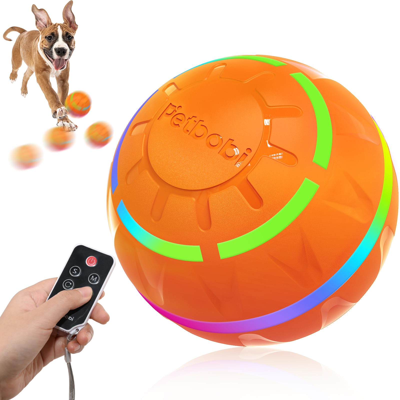 PlayBall - LED Remote Dog Toy
