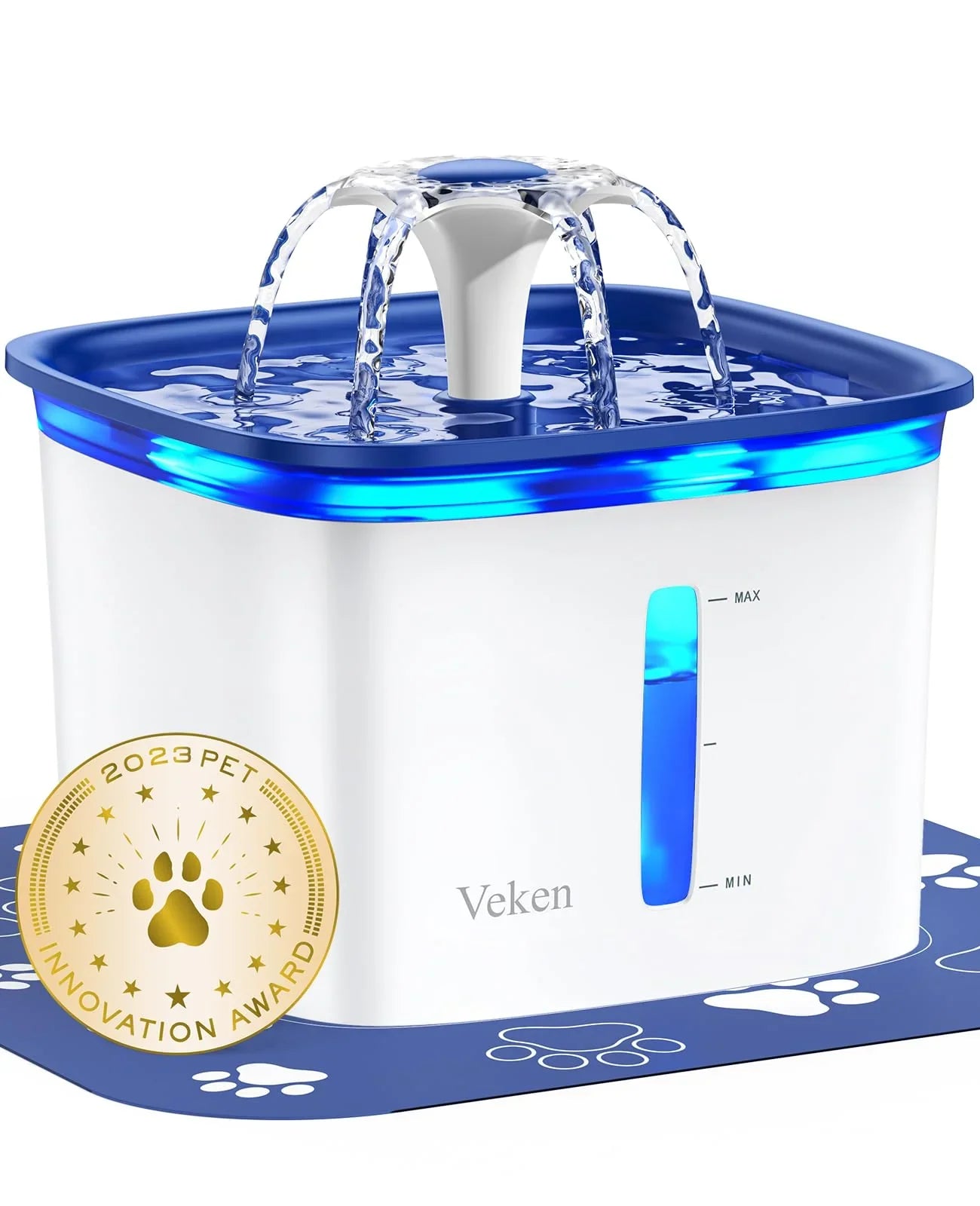 Veken 5-Stage Filtration Automatic Pet Fountain