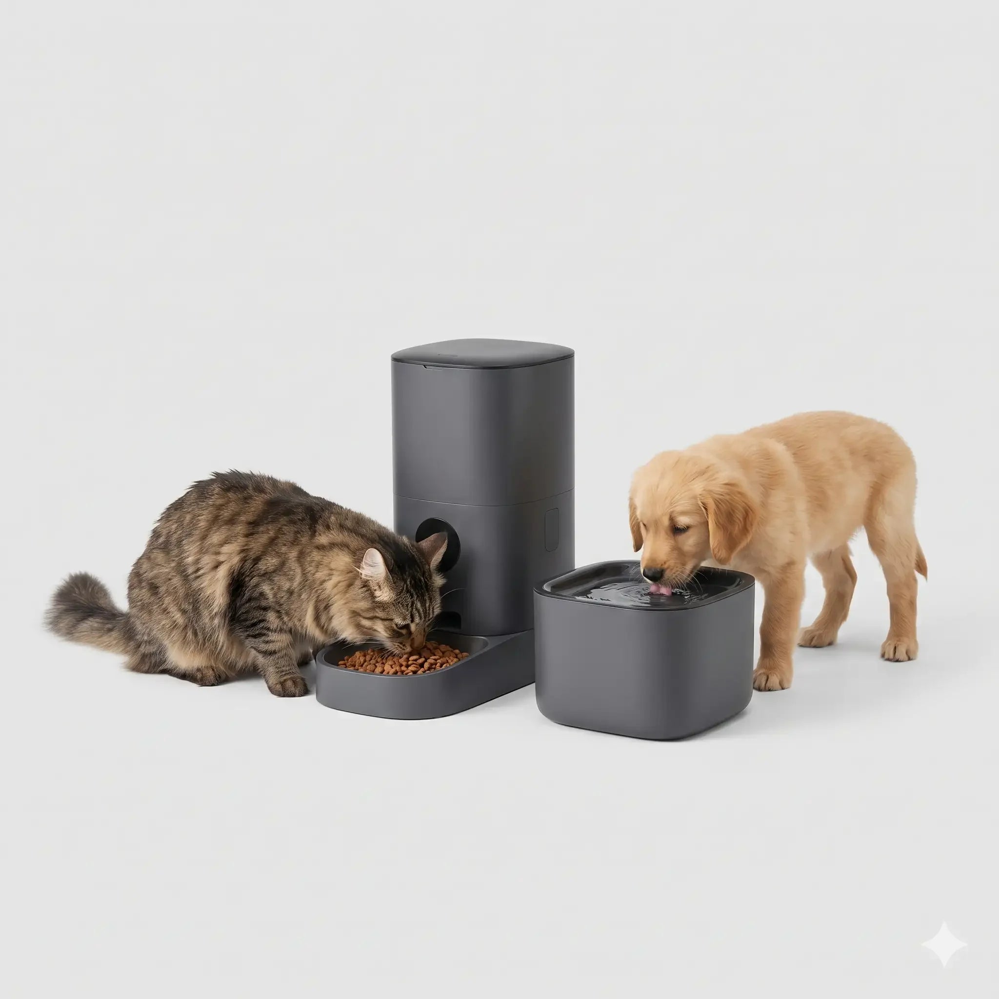 Buy smart pet feeders and automatic water fountains for US homes