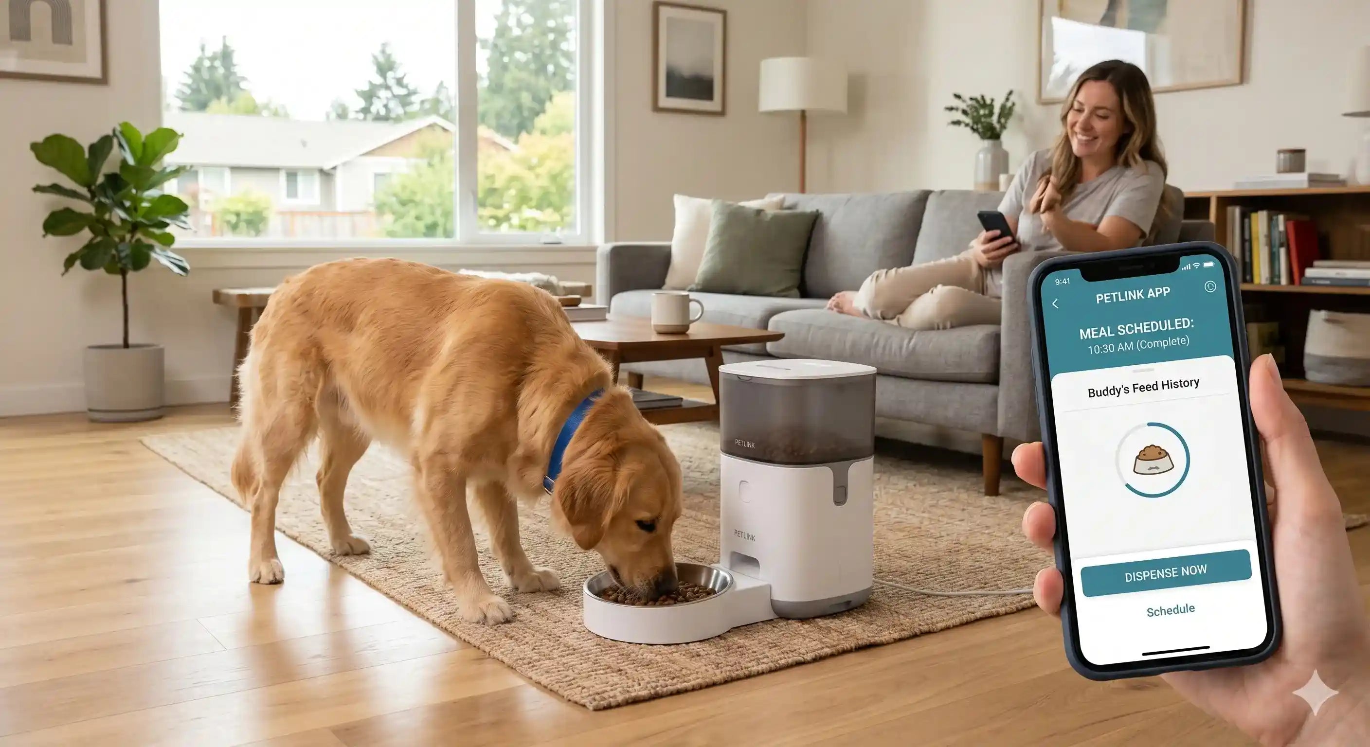 Why Buying a WiFi-Enabled Automatic Smart Pet Feeder is a Game-Changer for US Pet Parents