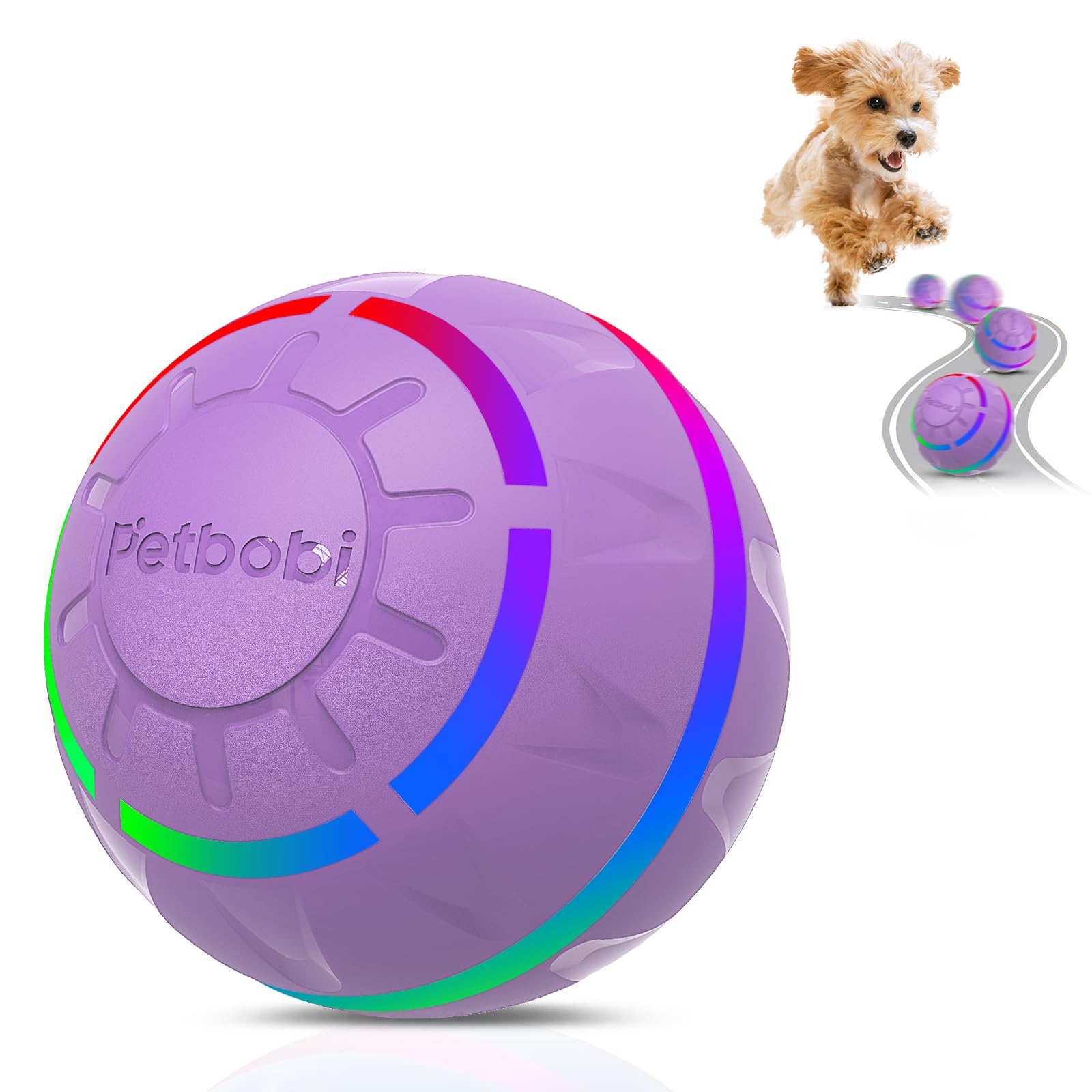 Dual Mode Interactive Dog Toy