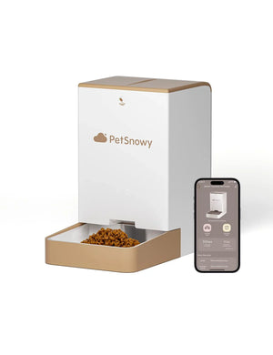 PetSnowy 4L automatic cat feeder with wifi app control
