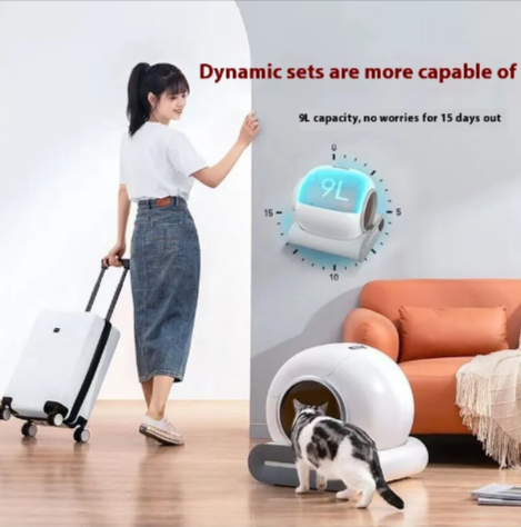 Auto-Clean Smart Cat Litter Box