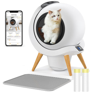 SmartClean Litter Box: App-Controlled and Odor-Free